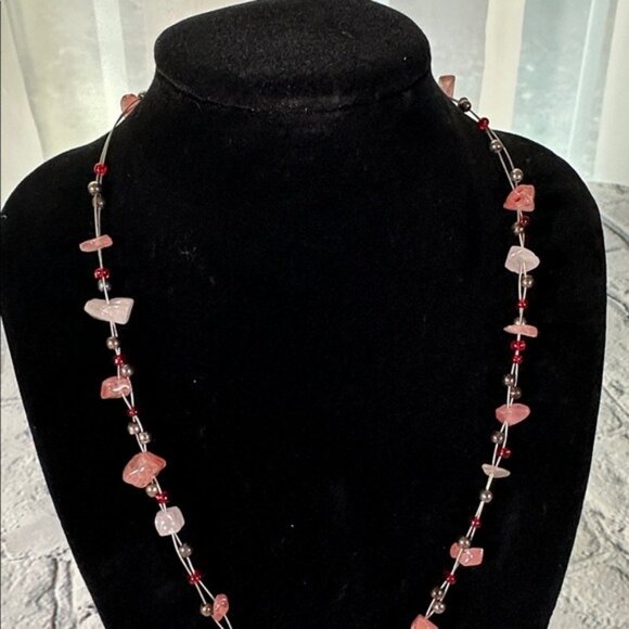 Butterfly Necklace18” Beaded Y2K Fashion Style - Picture 8 of 8